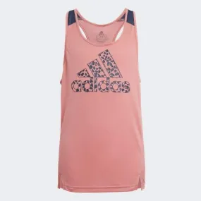 ADIDAS DESIGNED TO MOVE LEOPARD TANK TOP