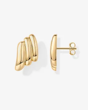 Angel Wing Stud Earrings