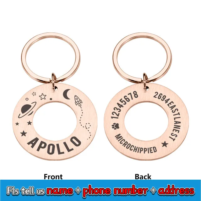 Anti-lost Personalized Engraving Pets Name