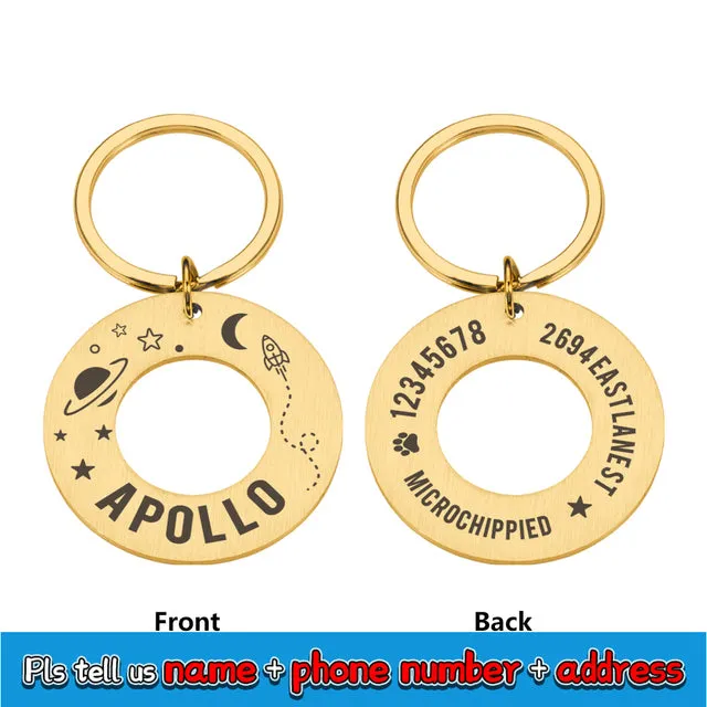 Anti-lost Personalized Engraving Pets Name
