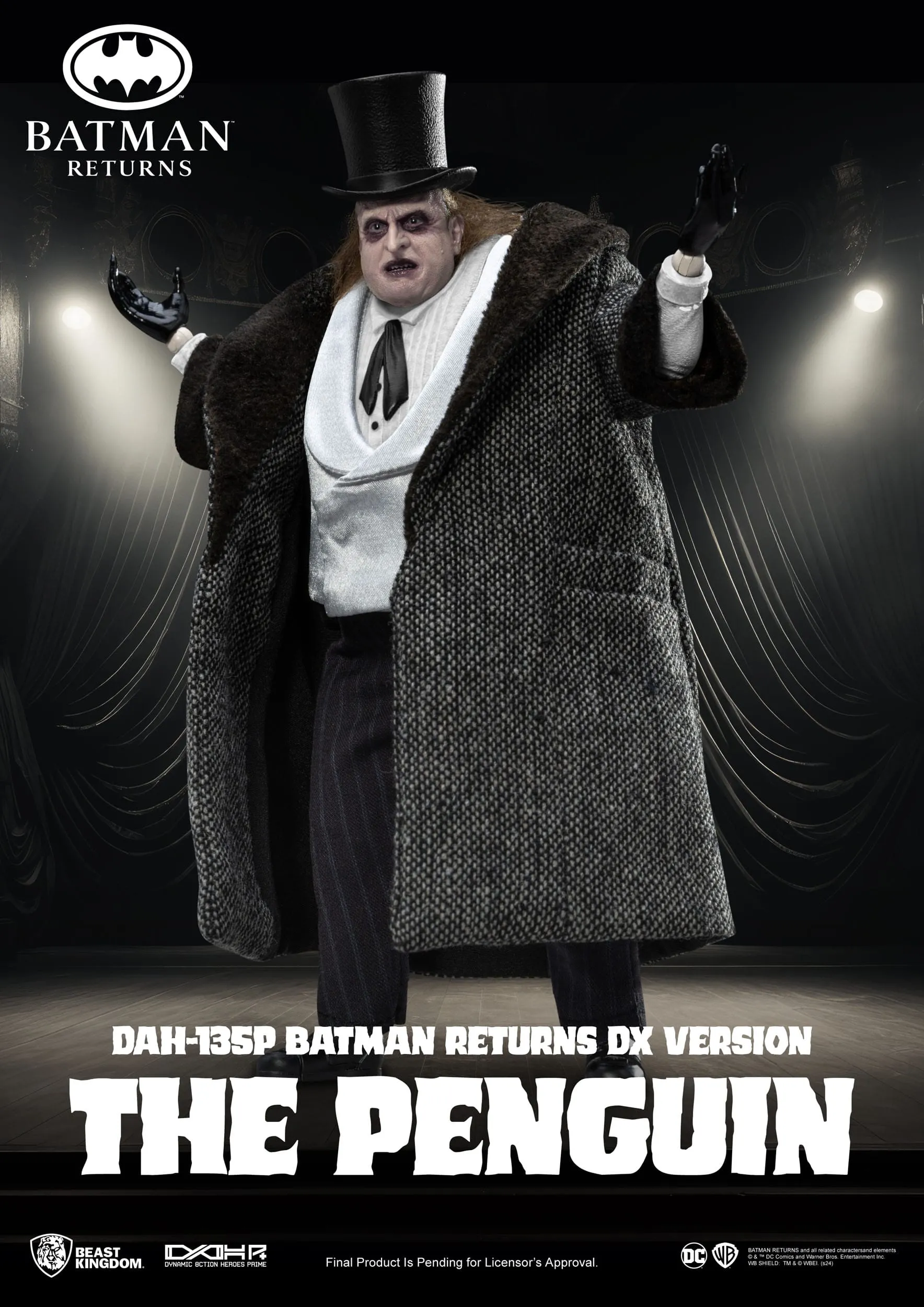 Beast Kingdom Batman Returns Dynamic 8ction Heroes The Penguin DX 1/9 Action Figure