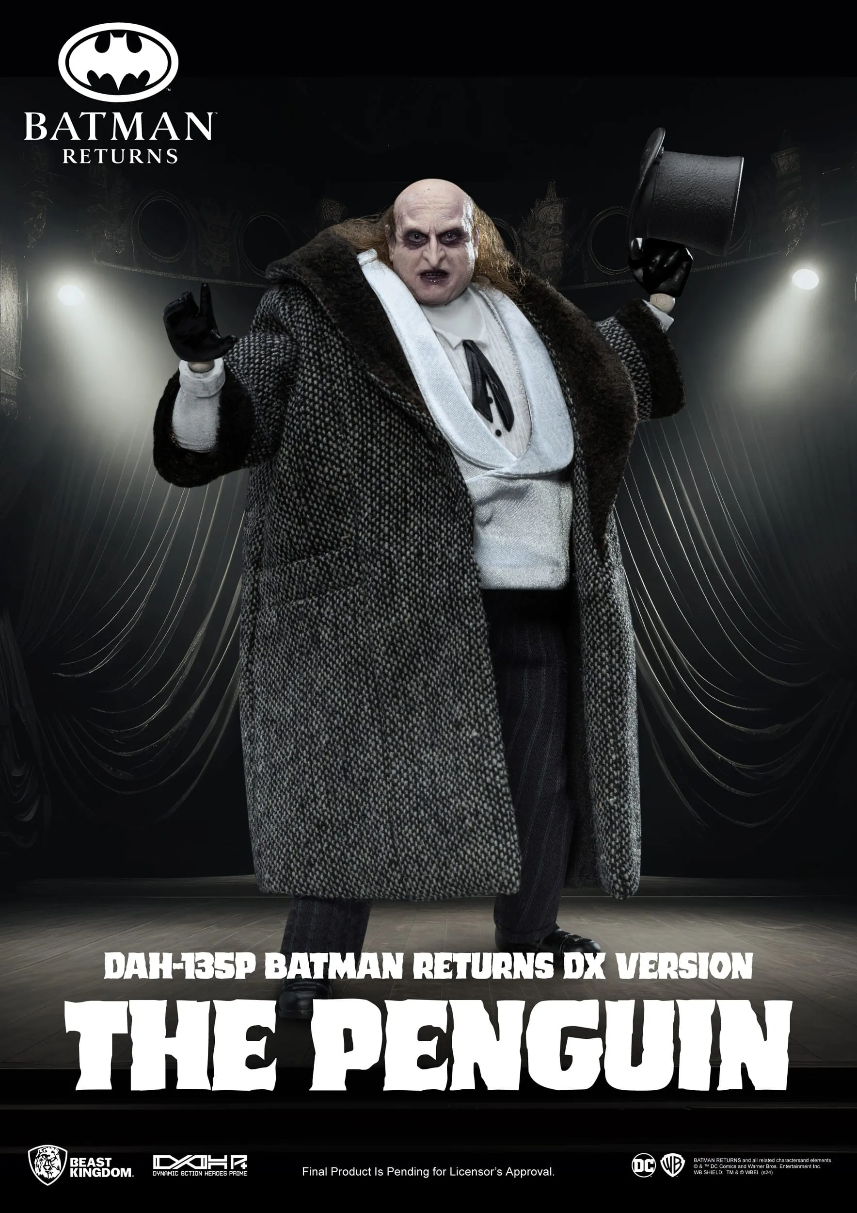 Beast Kingdom Batman Returns Dynamic 8ction Heroes The Penguin DX 1/9 Action Figure