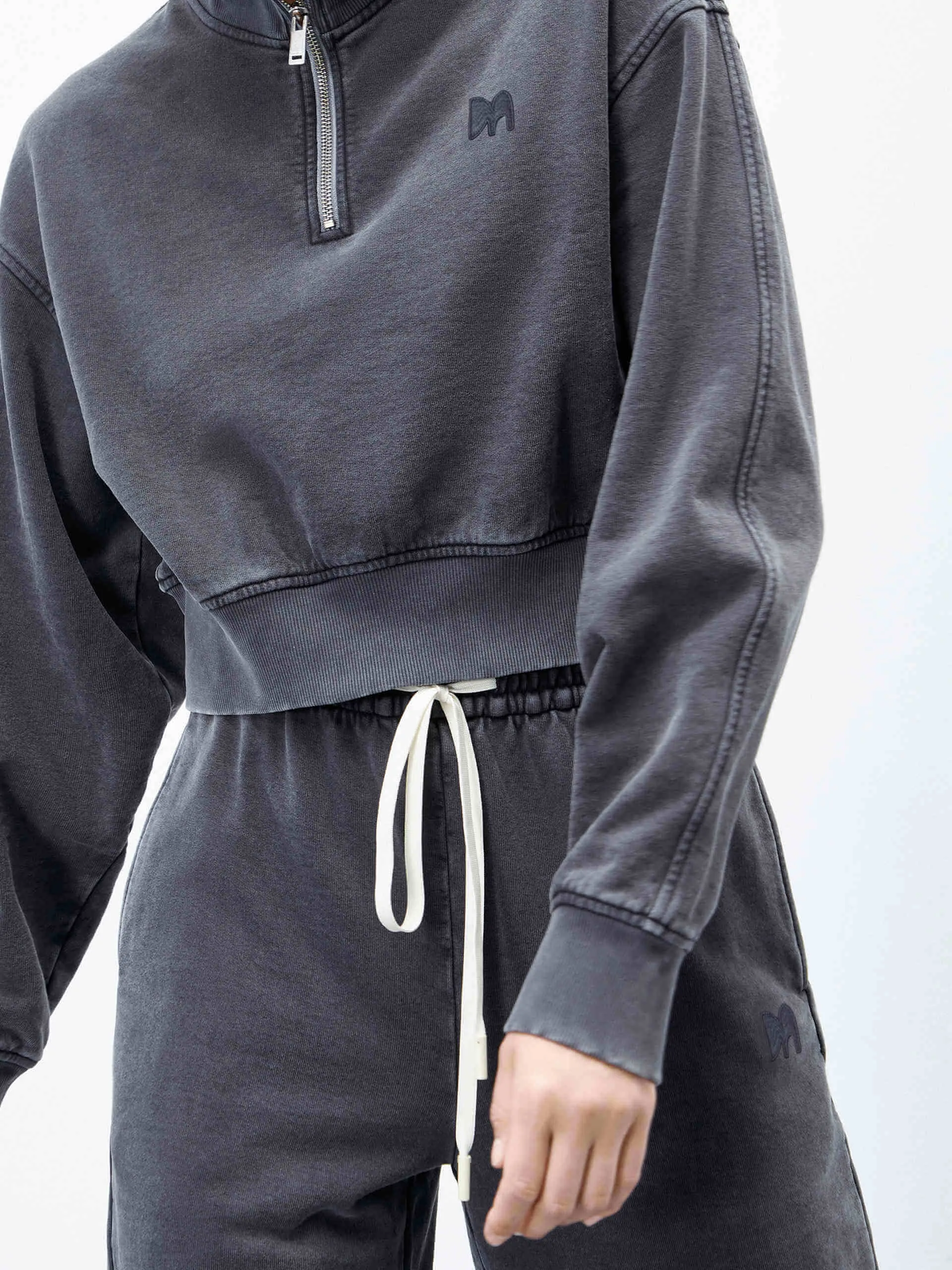 Cotton Drawstring Trousers