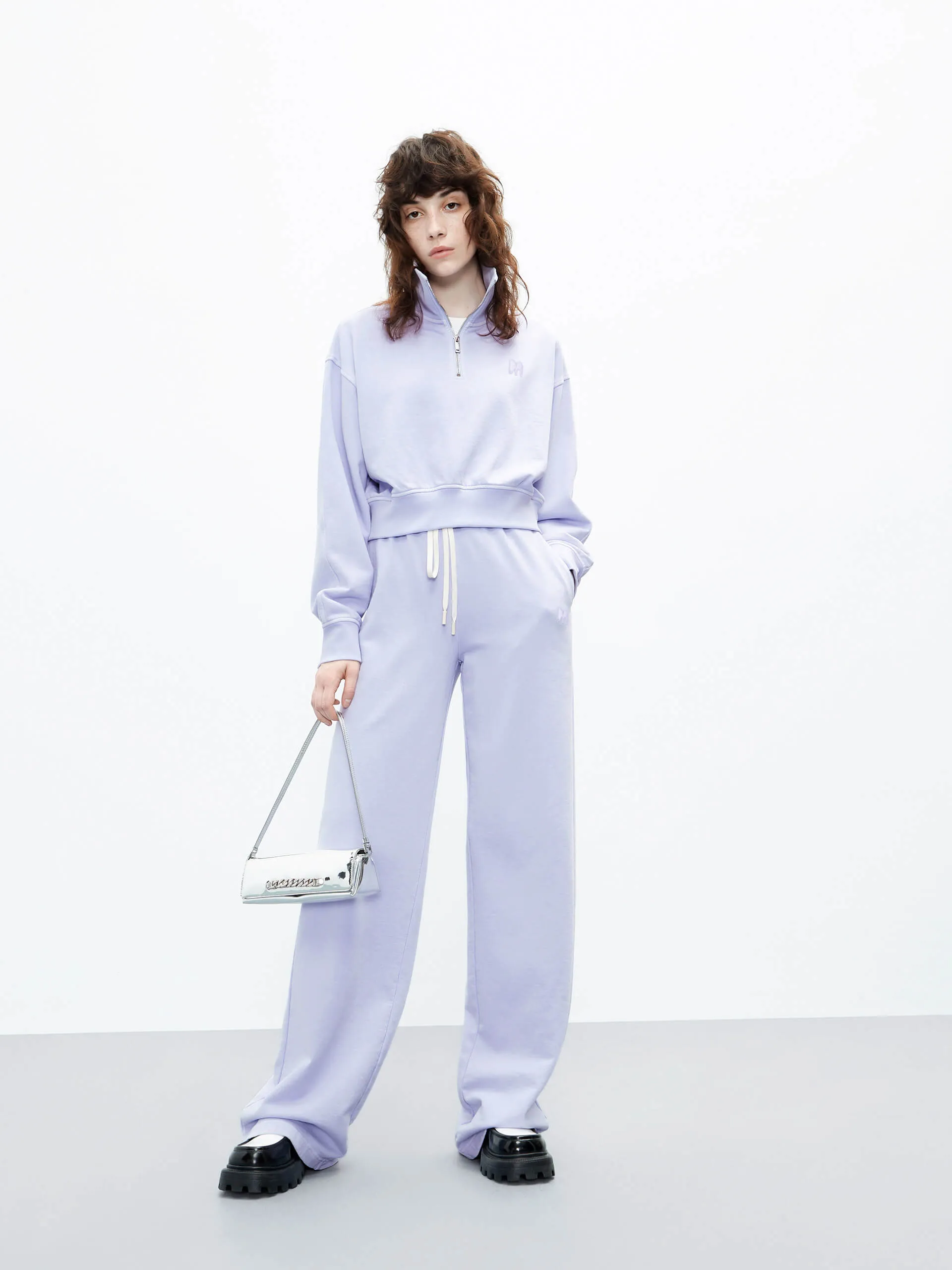 Cotton Drawstring Trousers
