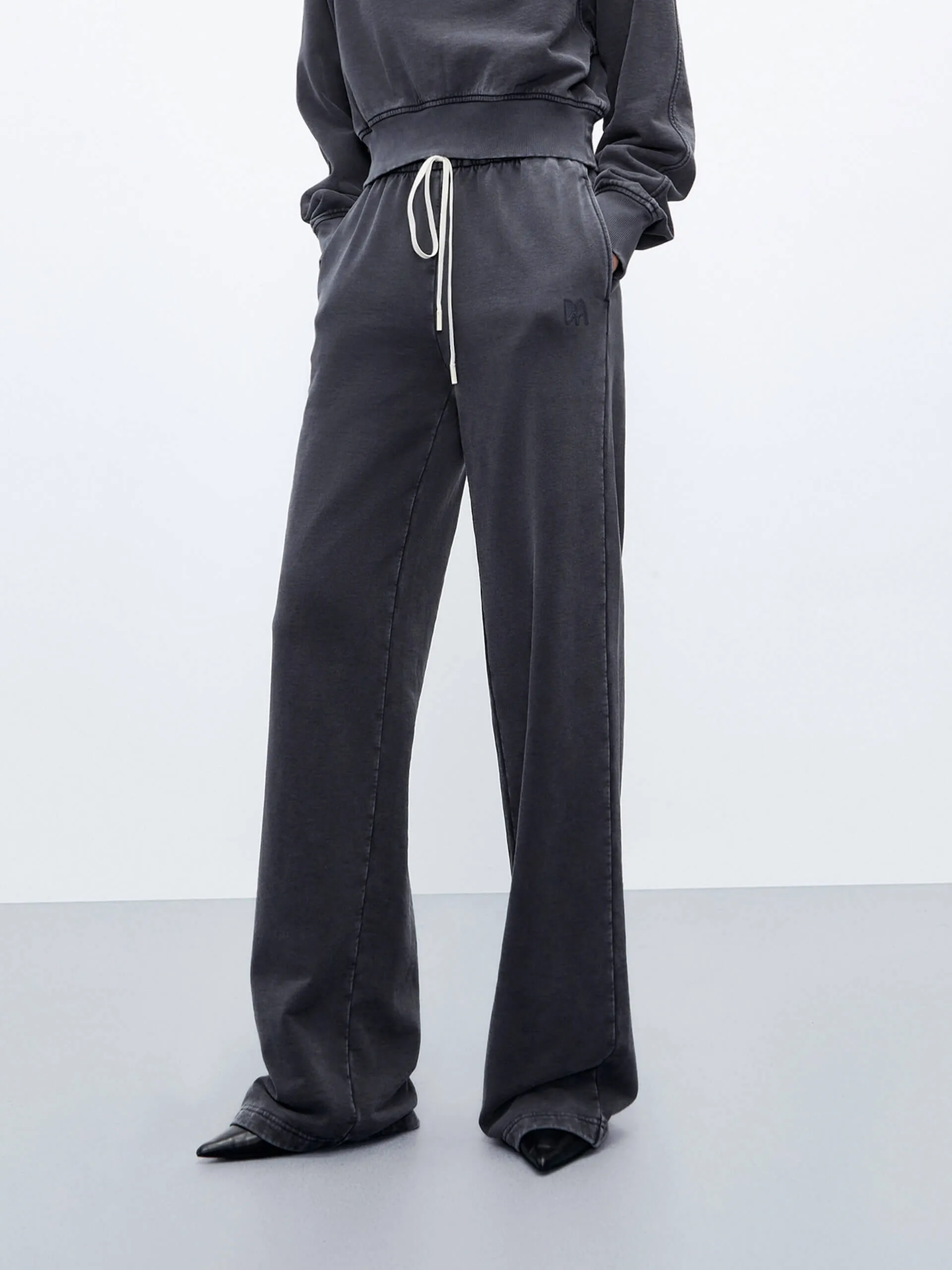 Cotton Drawstring Trousers
