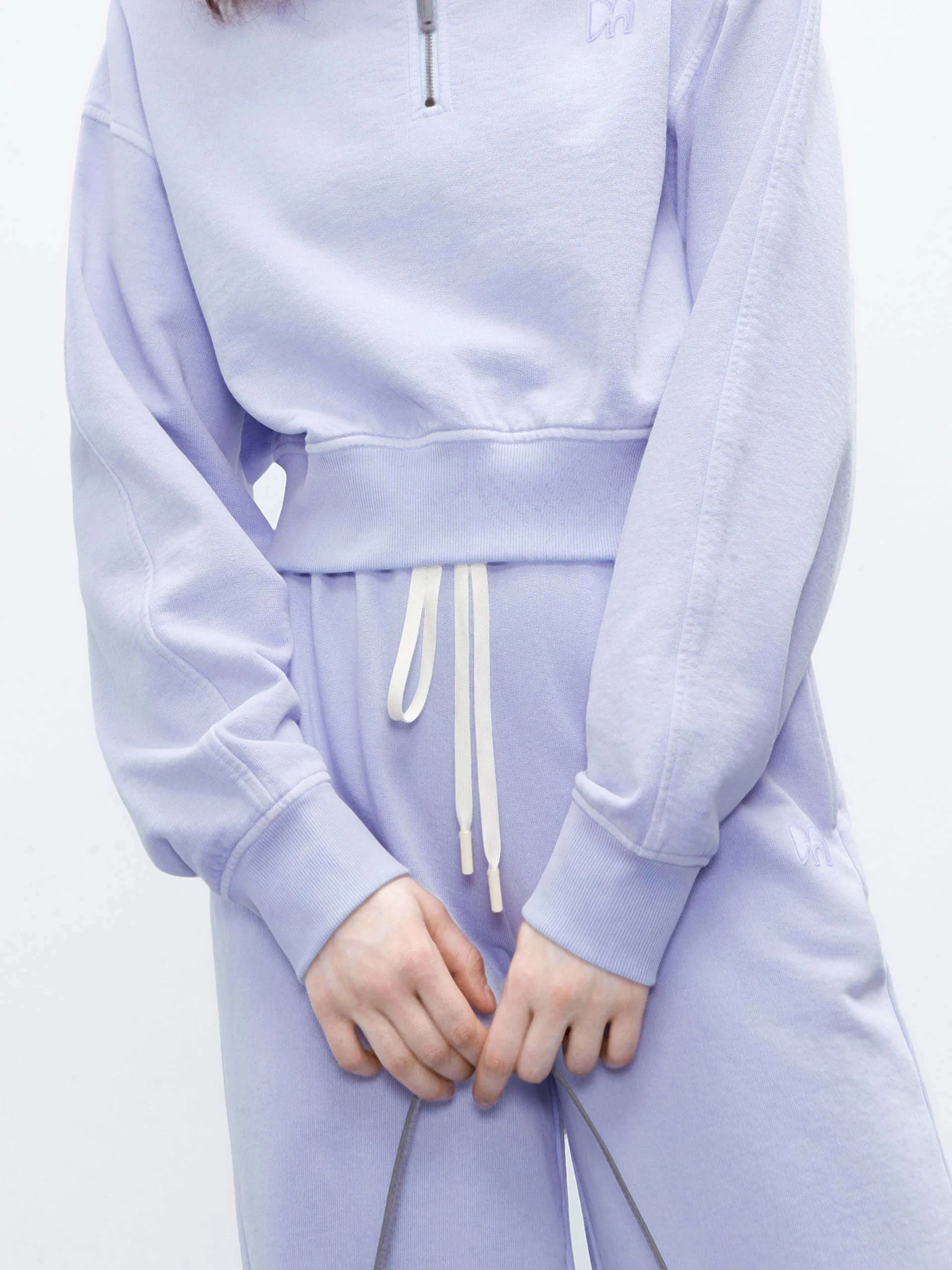 Cotton Drawstring Trousers