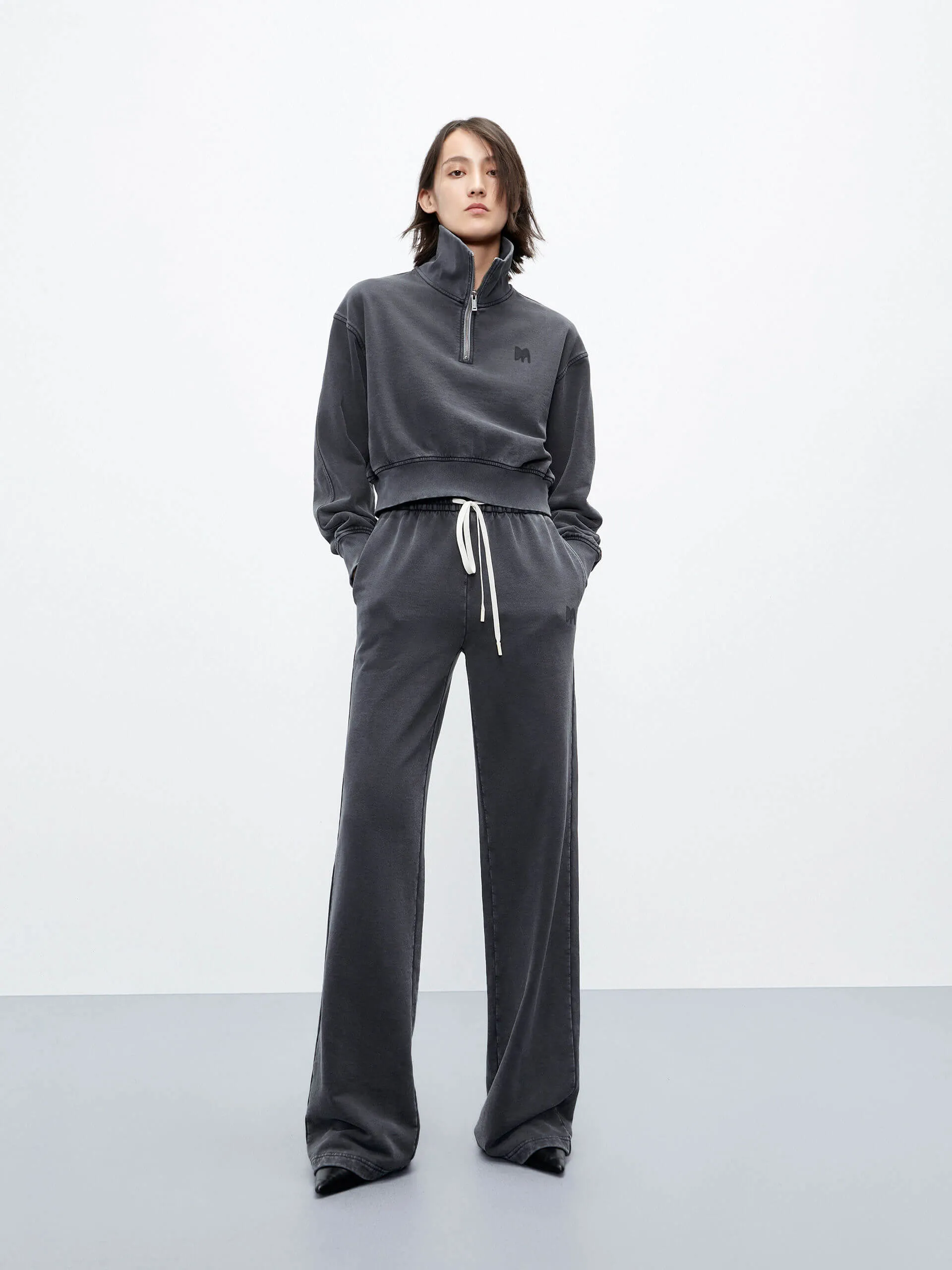 Cotton Drawstring Trousers