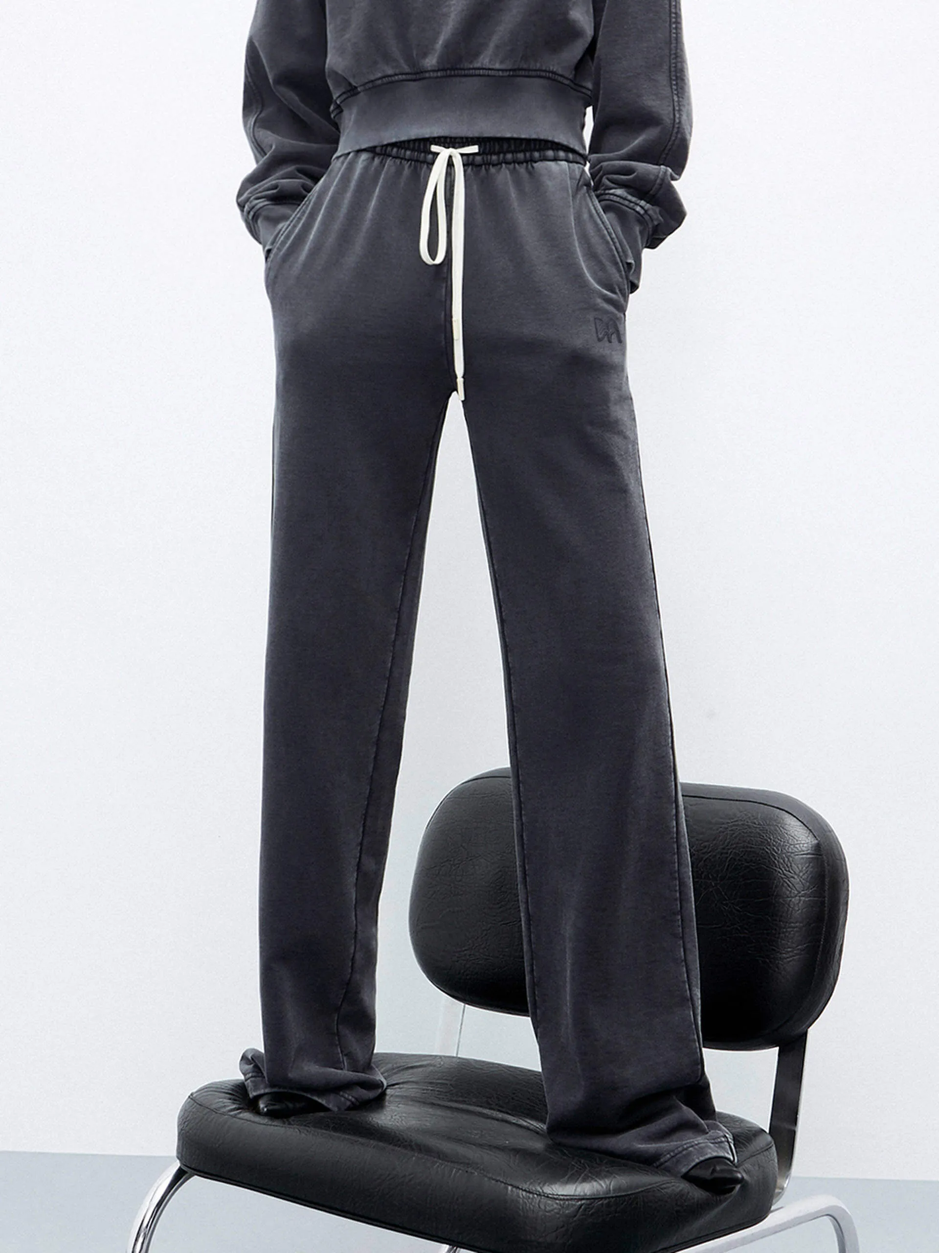 Cotton Drawstring Trousers