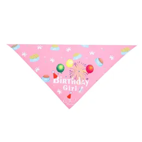 Dog Birthday Boy Bandana Pet Birthday Saliva Accessories Pet Supplies