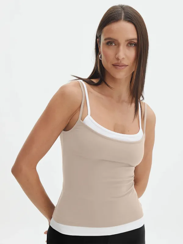 Dual-Strap Athletic Top - Workout Cami
