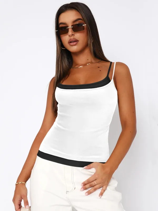 Dual-Strap Athletic Top - Workout Cami