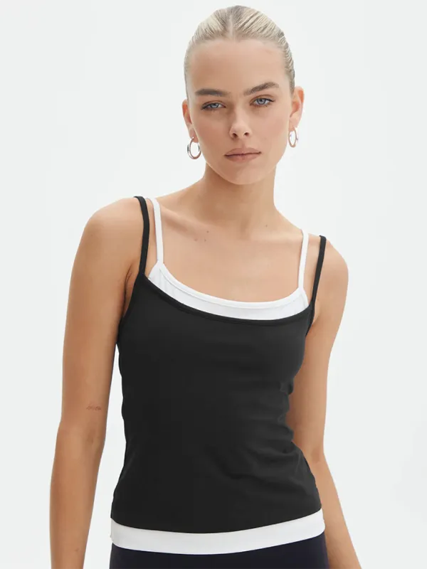 Dual-Strap Athletic Top - Workout Cami