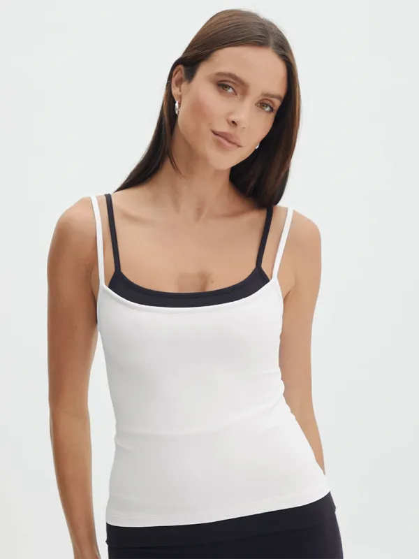 Dual-Strap Athletic Top - Workout Cami