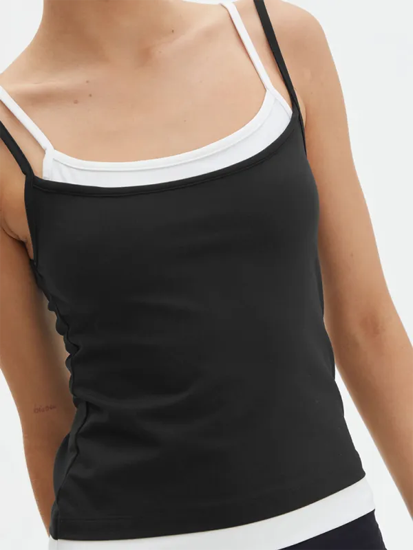 Dual-Strap Athletic Top - Workout Cami