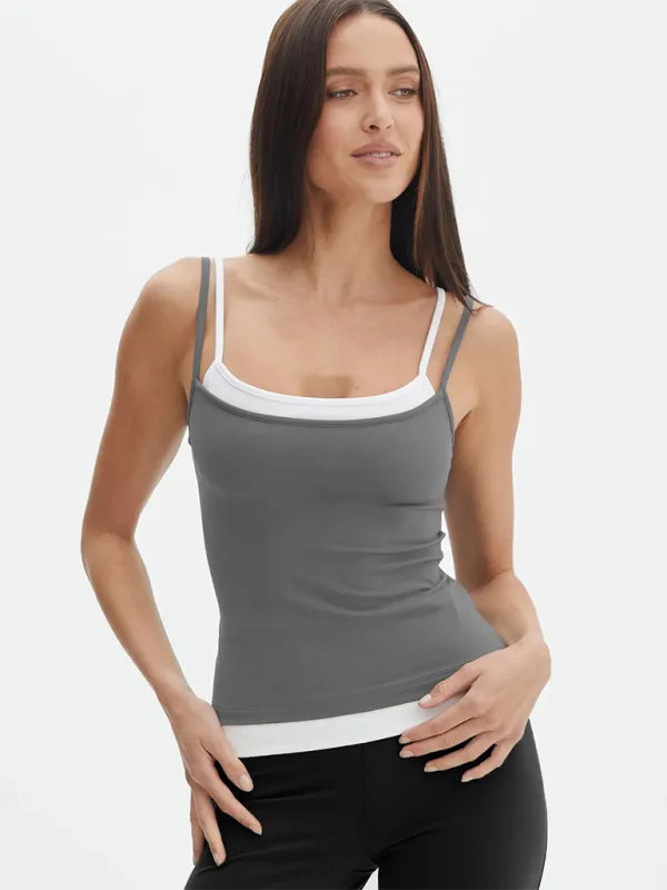 Dual-Strap Athletic Top - Workout Cami