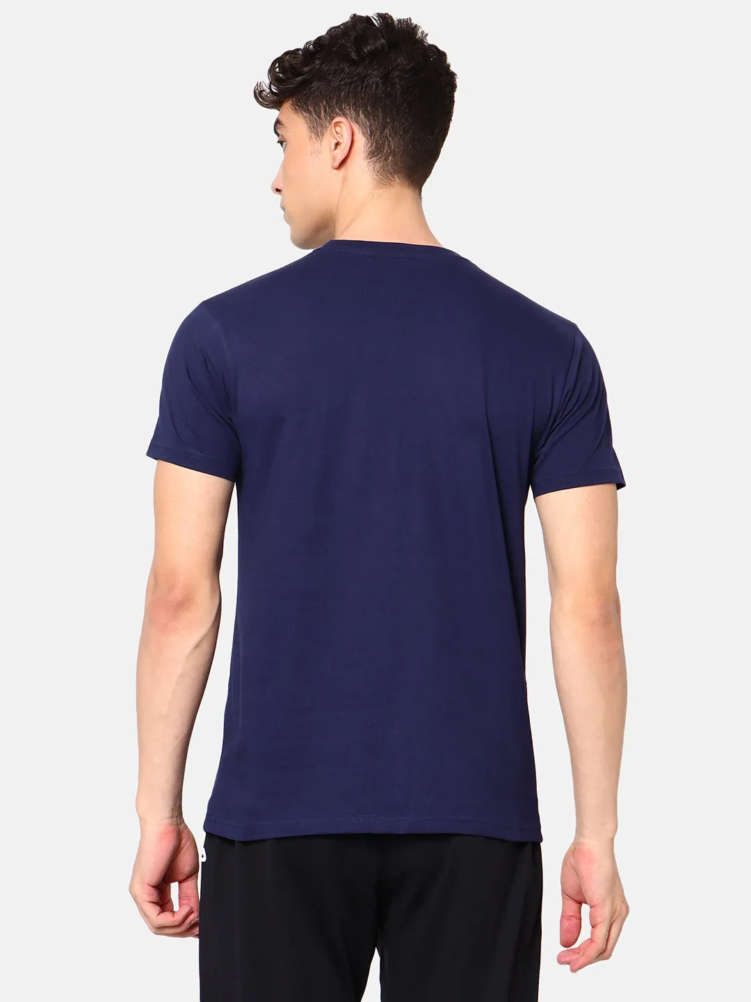 Fila Peacoat Laveer Men's Graphic T-Shirt