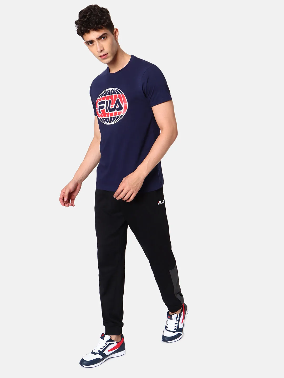 Fila Peacoat Laveer Men's Graphic T-Shirt