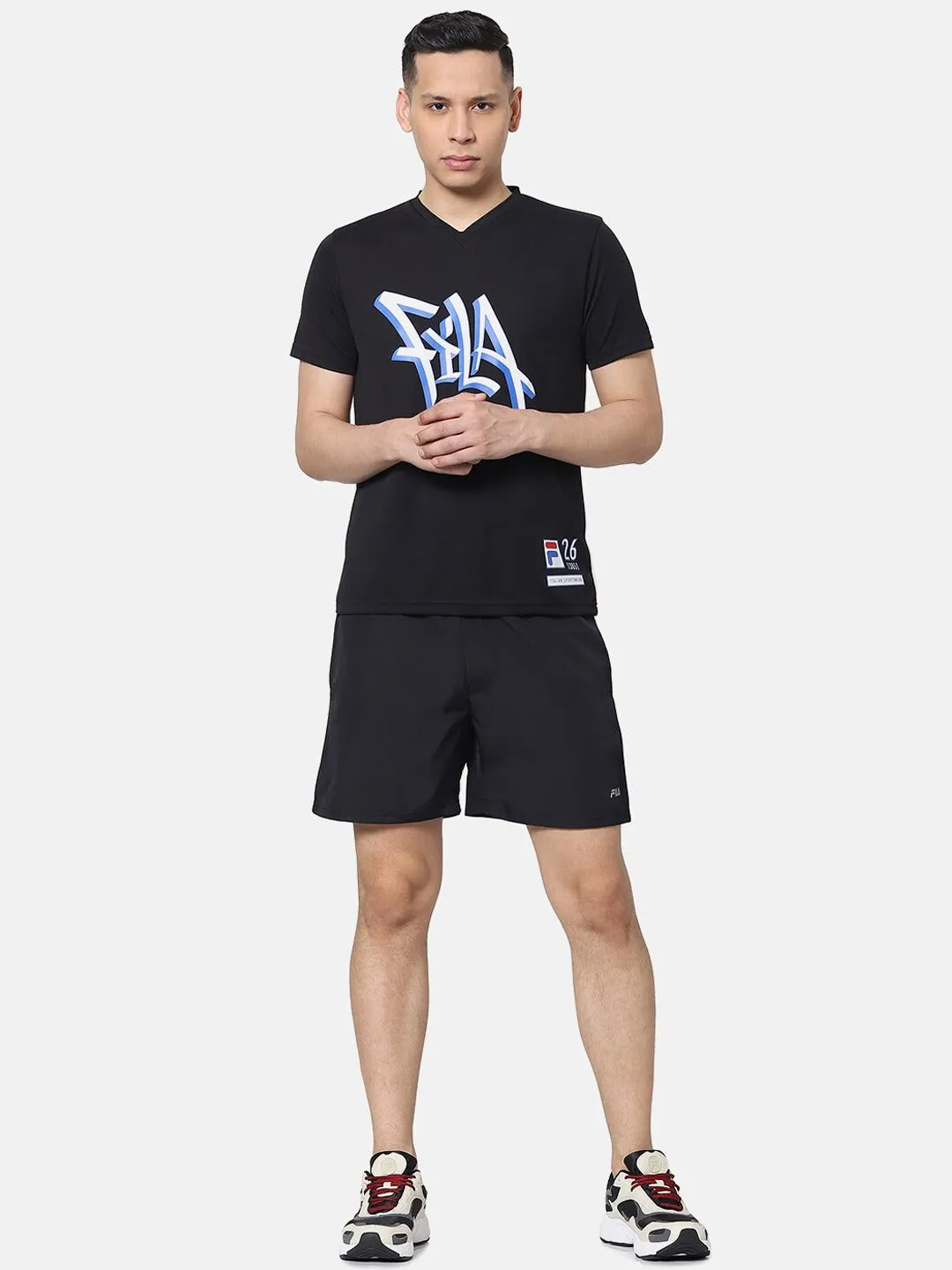 Fila Peacoat Rocco Men's Logo T-Shirt
