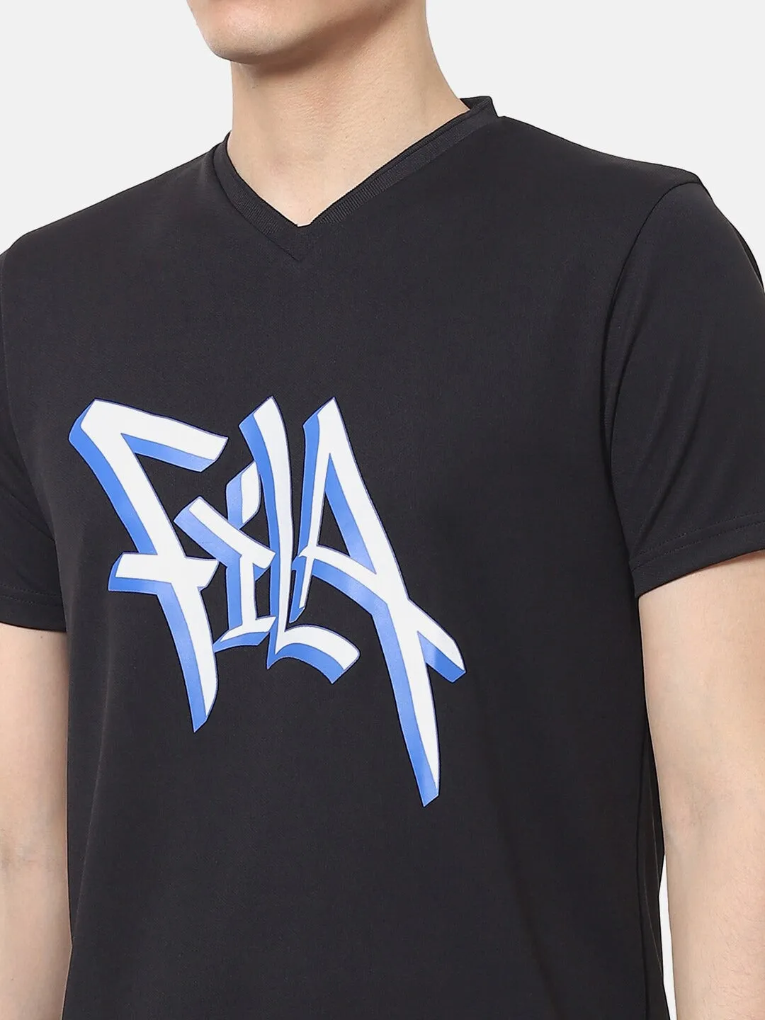 Fila Peacoat Rocco Men's Logo T-Shirt