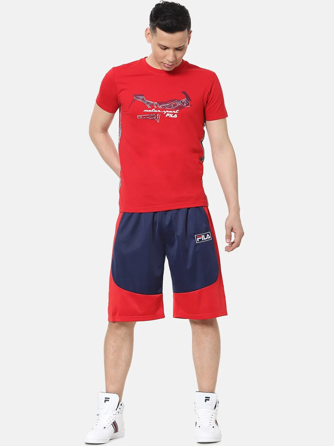 Fila Peacoat Senna Men's Graphic T-Shirt