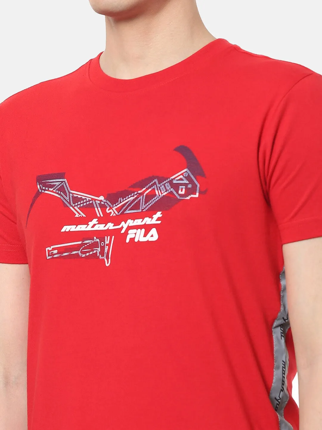 Fila Peacoat Senna Men's Graphic T-Shirt