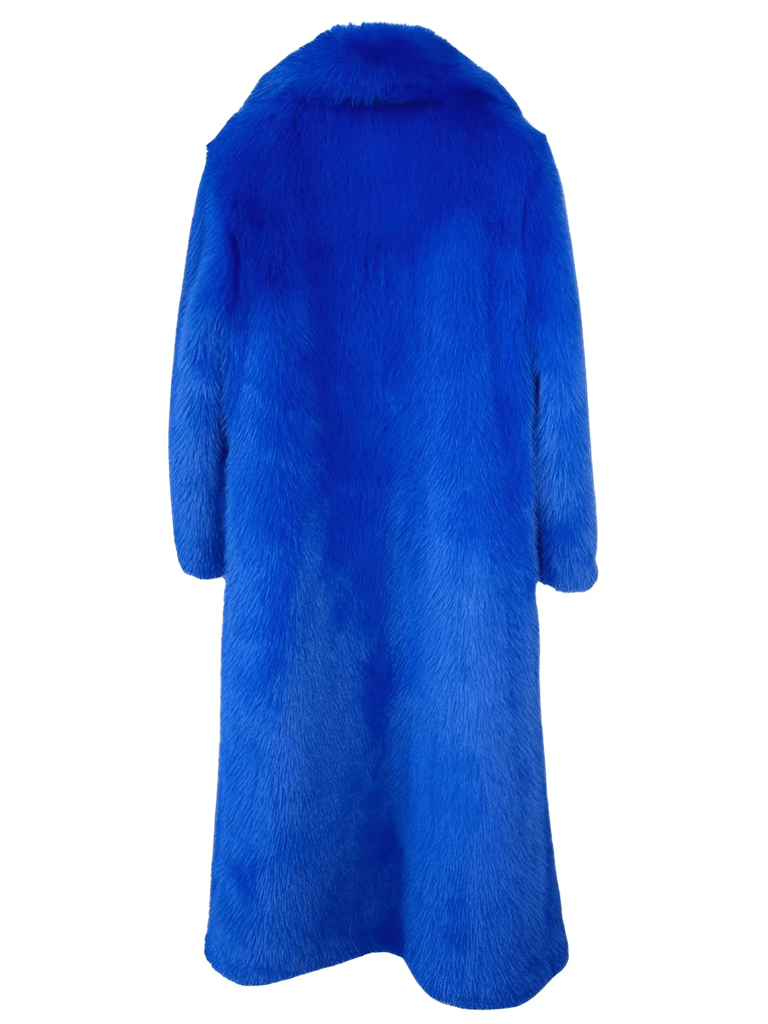 Fluffy Super Long Fur Coats Women's Jacket Winter Lapel Thick Faux Fur Coats Jacket for Women Outerwear