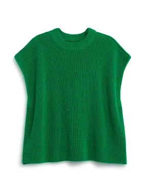 FRANK AND EILEEN - MONTECITO VEST IN KELLY GREEN