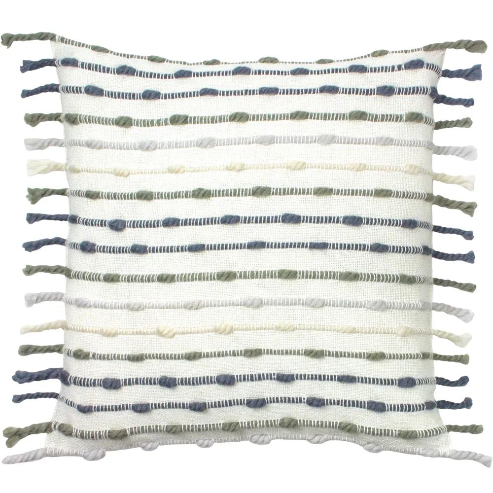 Furn Dhadit Stripe Cushion Cover - Grey