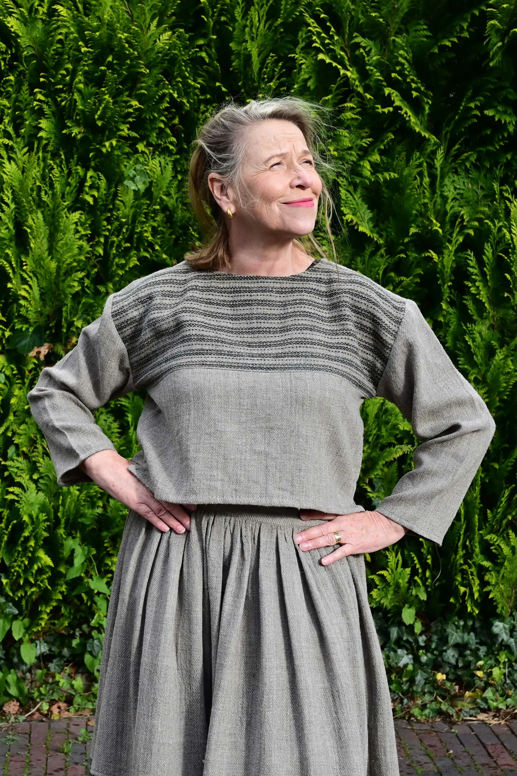 Gaba Sweater | Handmade Woolen Crop Top