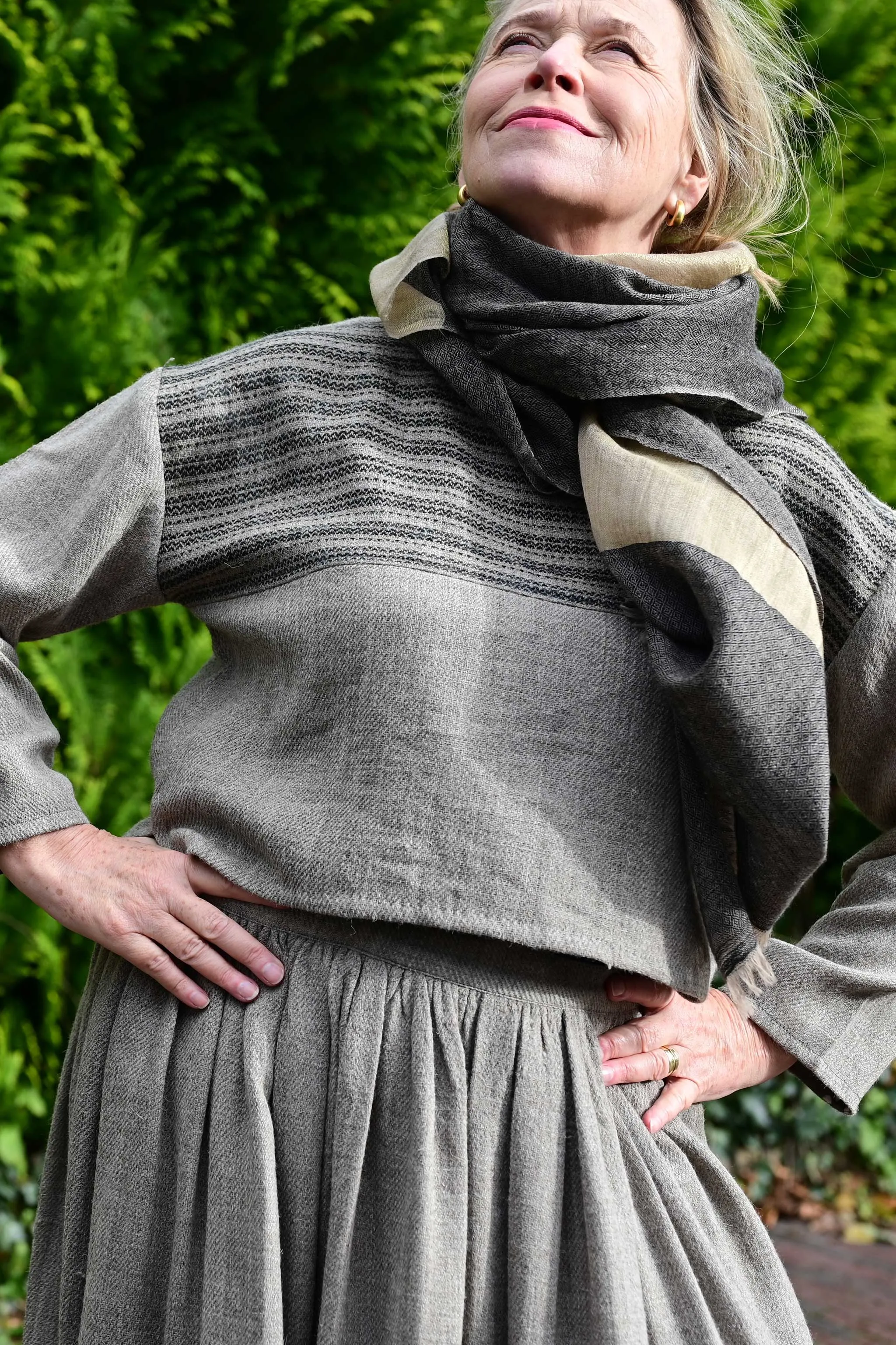 Gaba Sweater | Handmade Woolen Crop Top