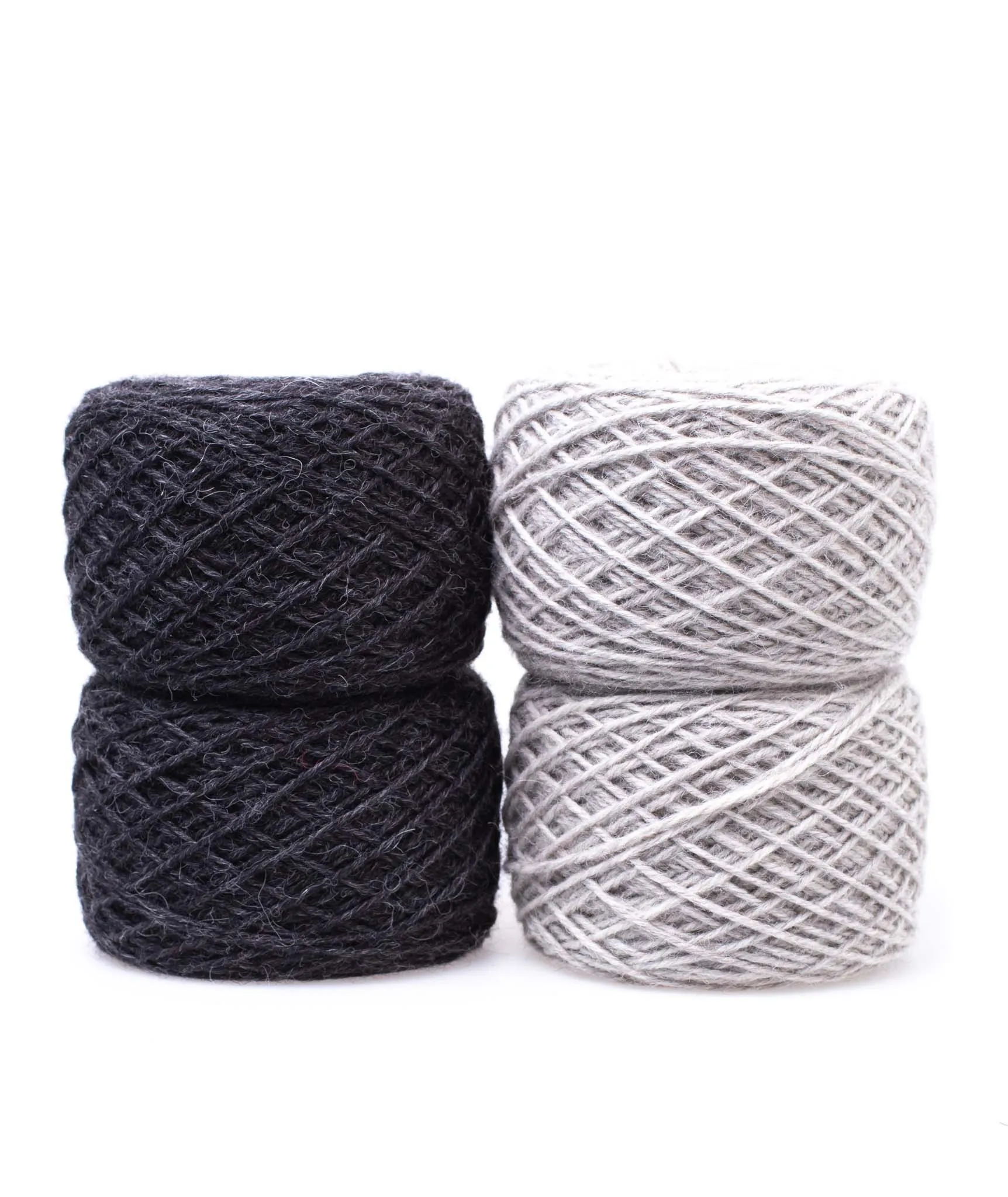 Graphic Two-Tone Scarf Using Berroco Ultra Alpaca