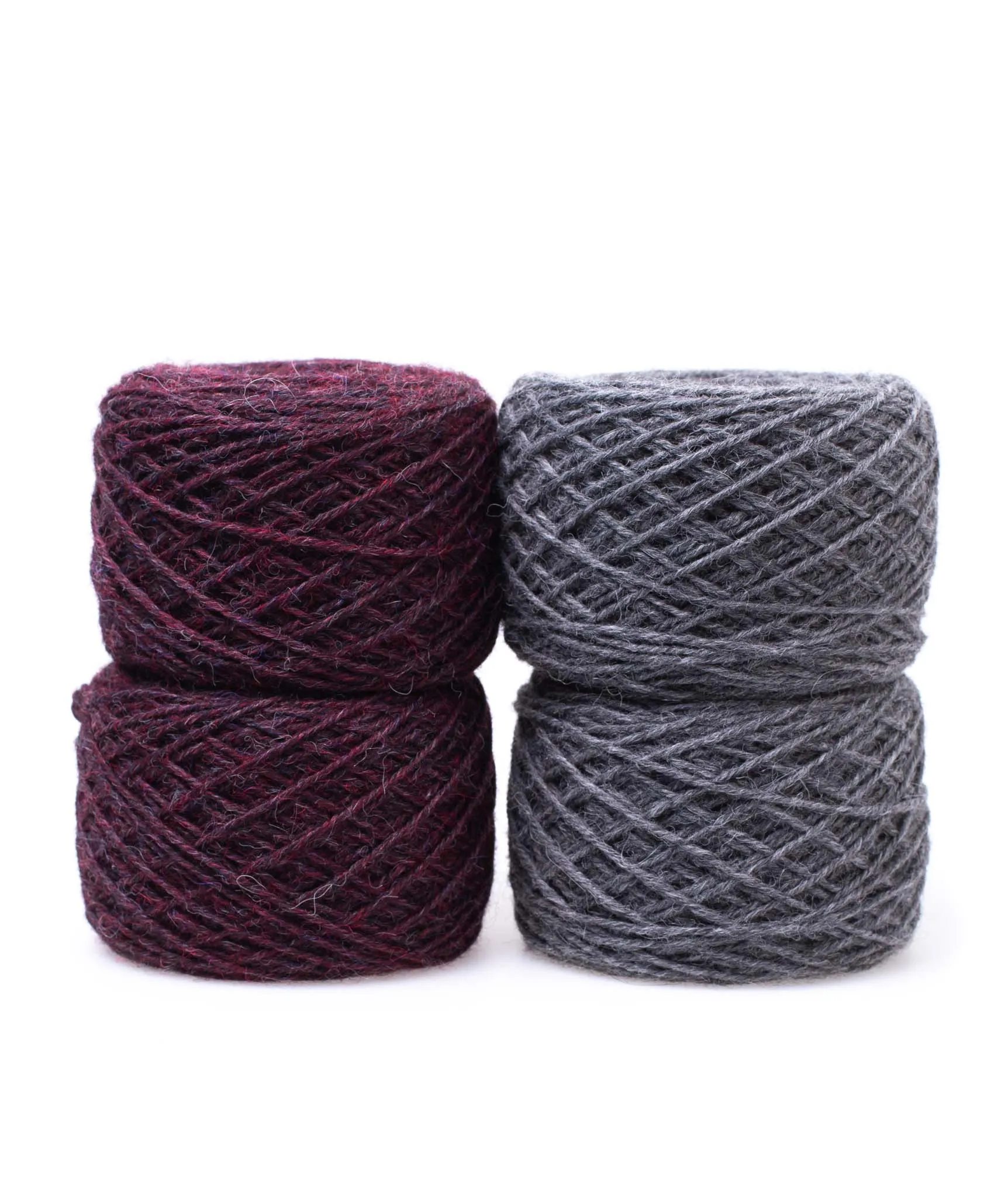 Graphic Two-Tone Scarf Using Berroco Ultra Alpaca