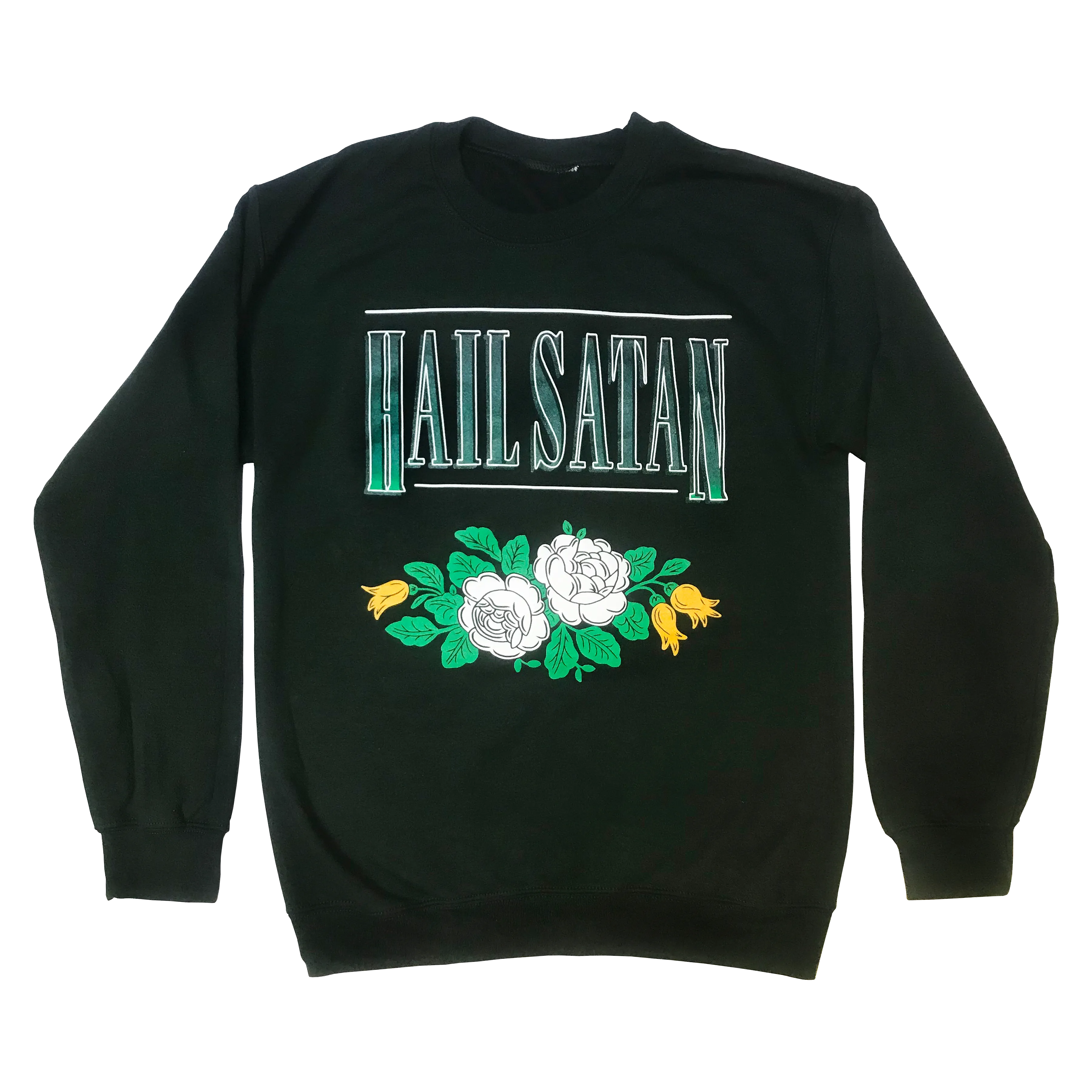 Hail Satan Sweatshirt - Forest Green