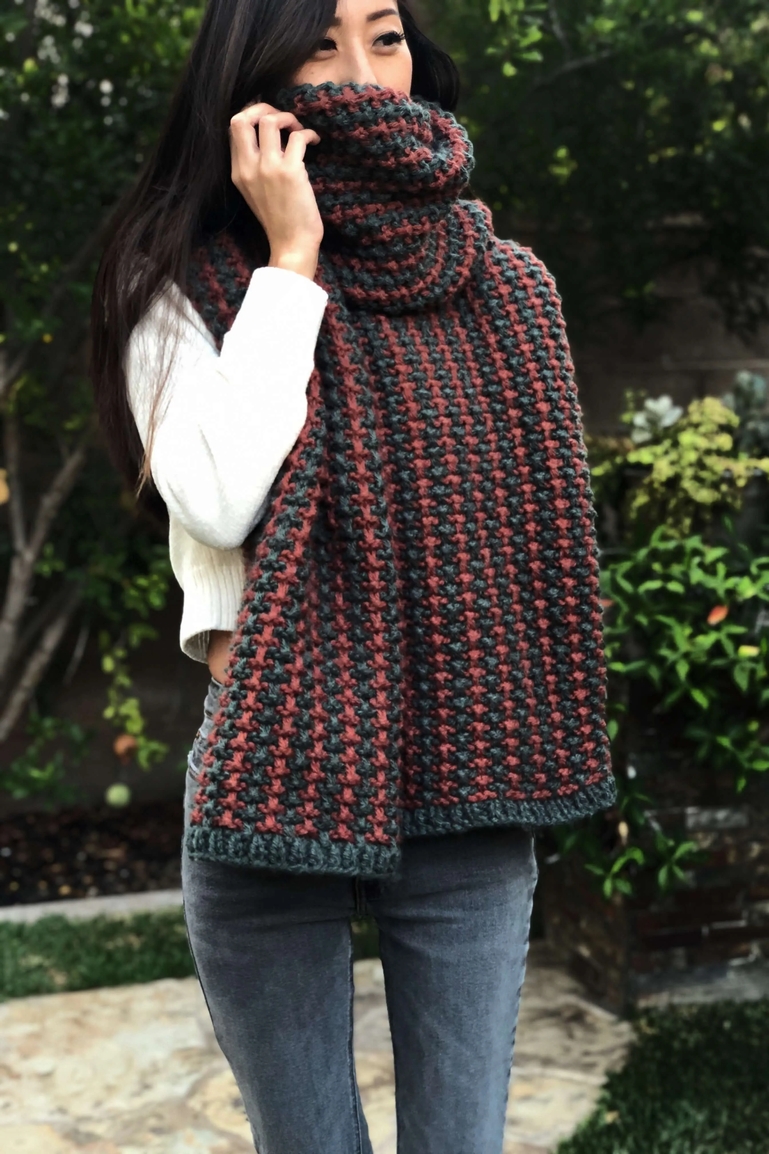 Knit Kit - Willow Blanket Scarf