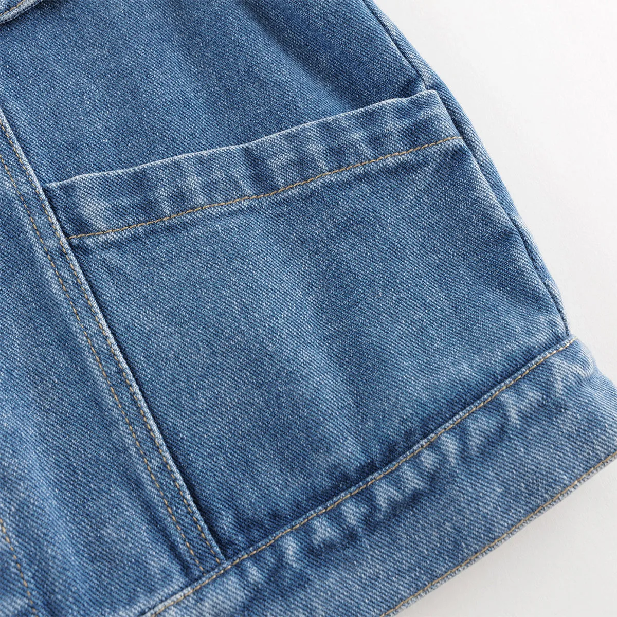 MARC & JANIE Boys Girls Denim Vest 241159