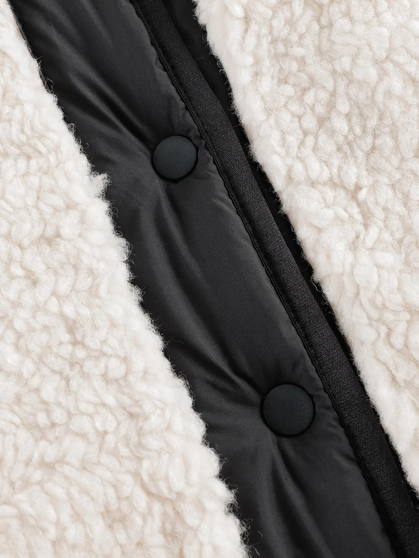 MARC & JANIE Boys Girls Reversible Quilted Faux Lamb Vest 241105