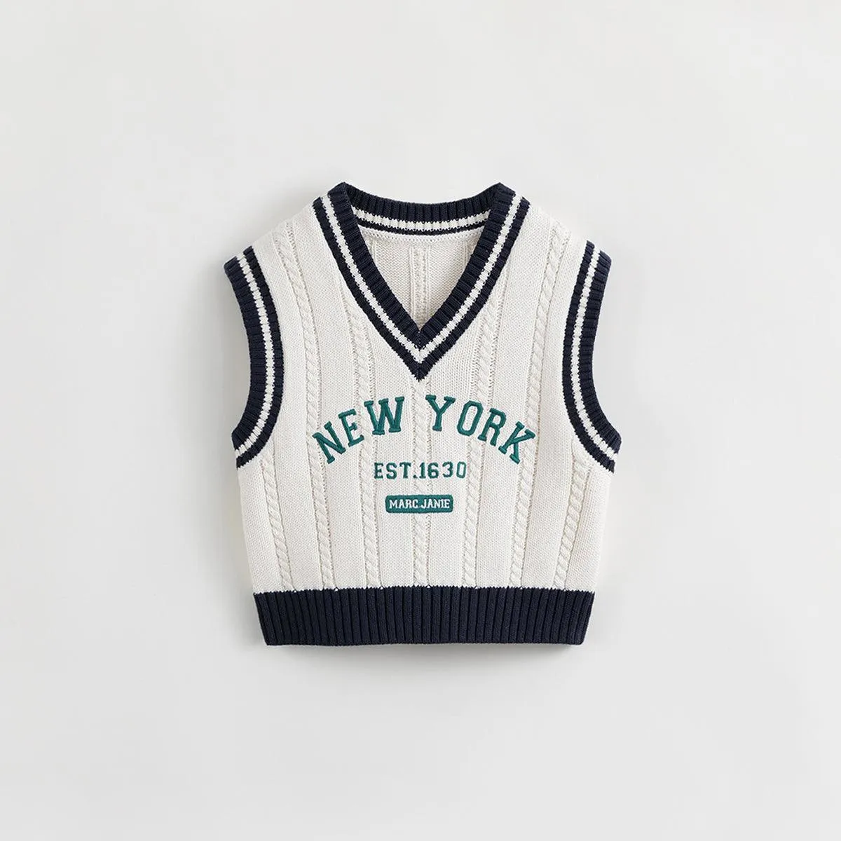 MARC & JANIE Boys V-neck Vest 231836