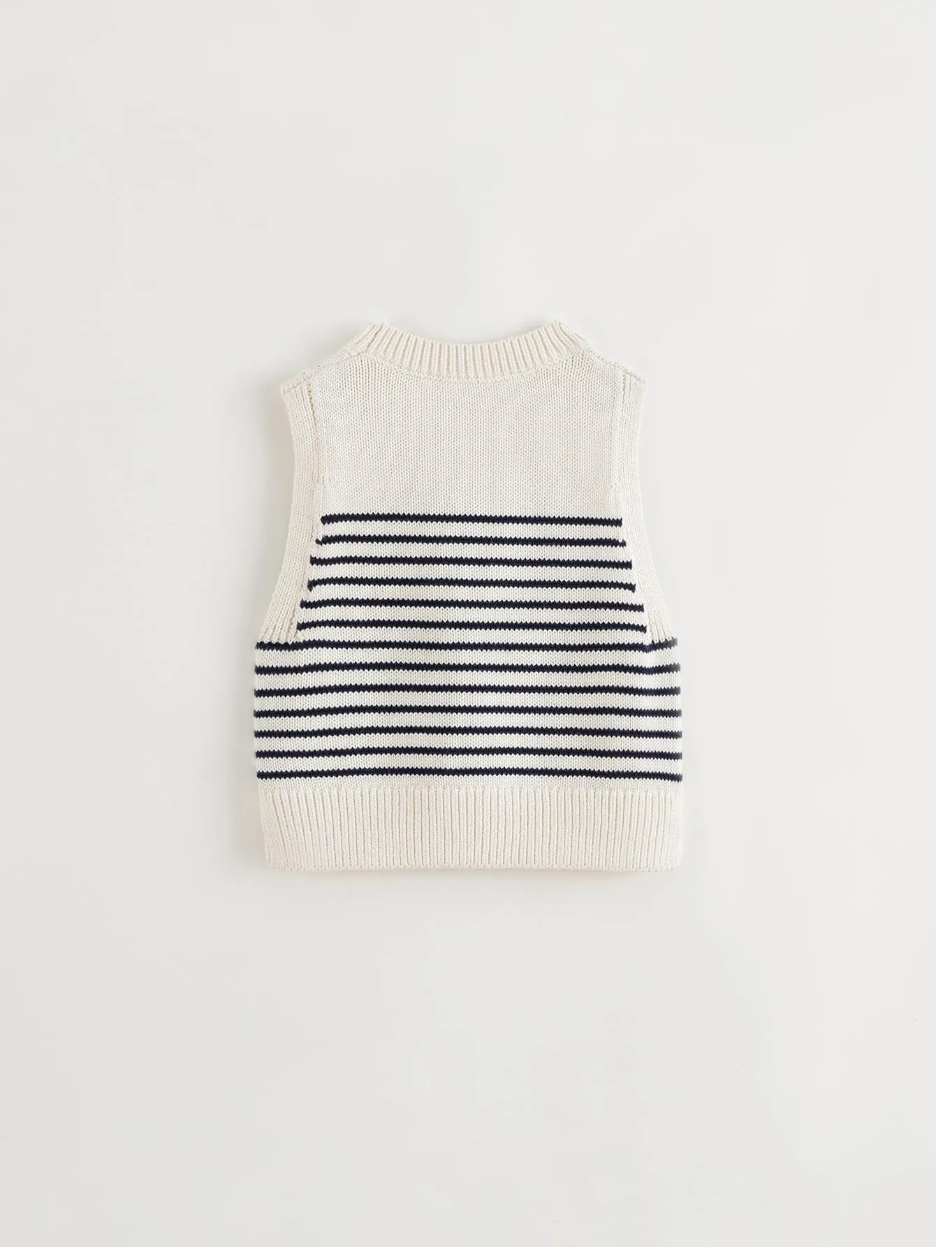 MARC & JANIE Girls Color Block Stripe Knit Vest 241680