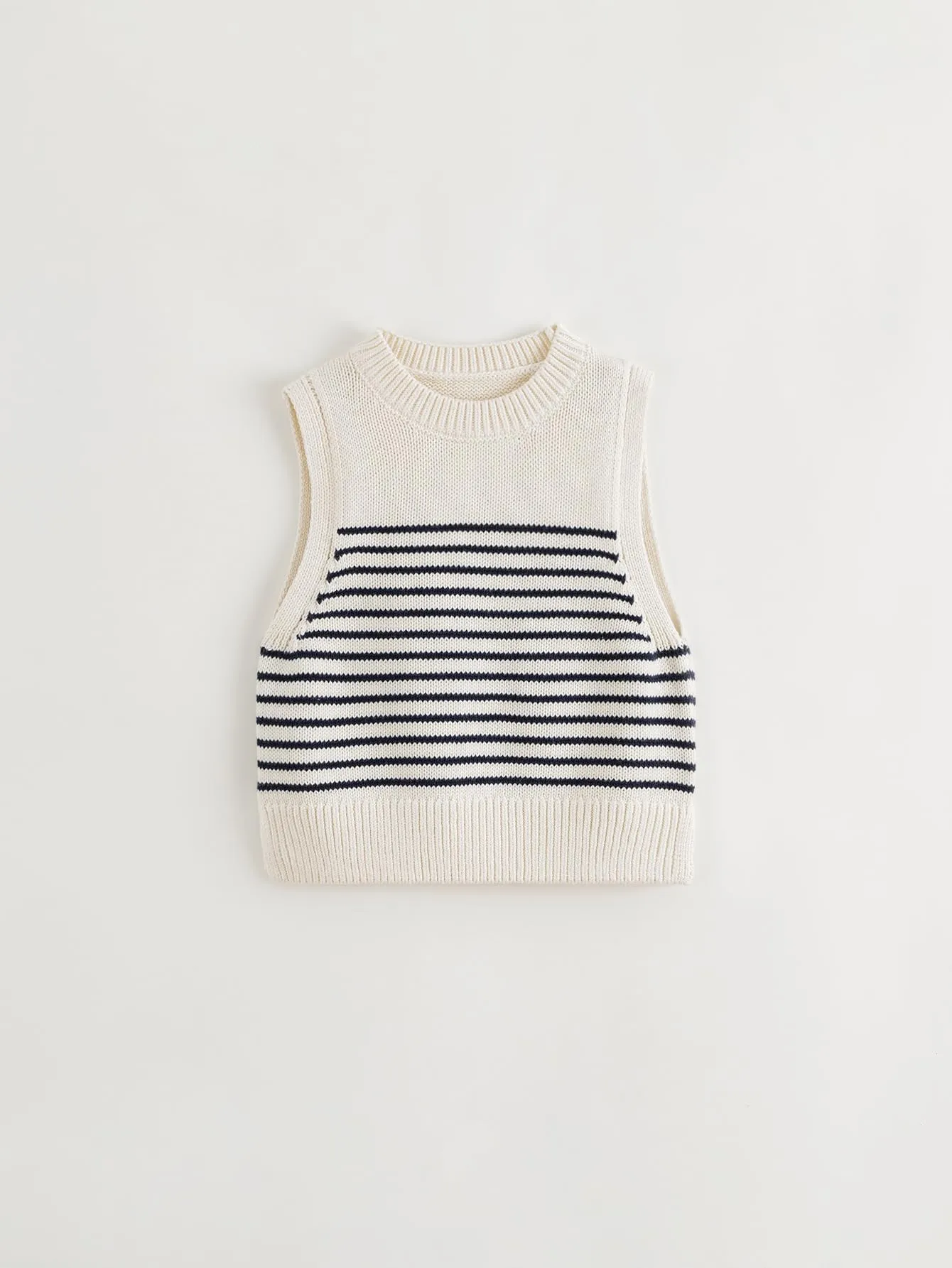 MARC & JANIE Girls Color Block Stripe Knit Vest 241680