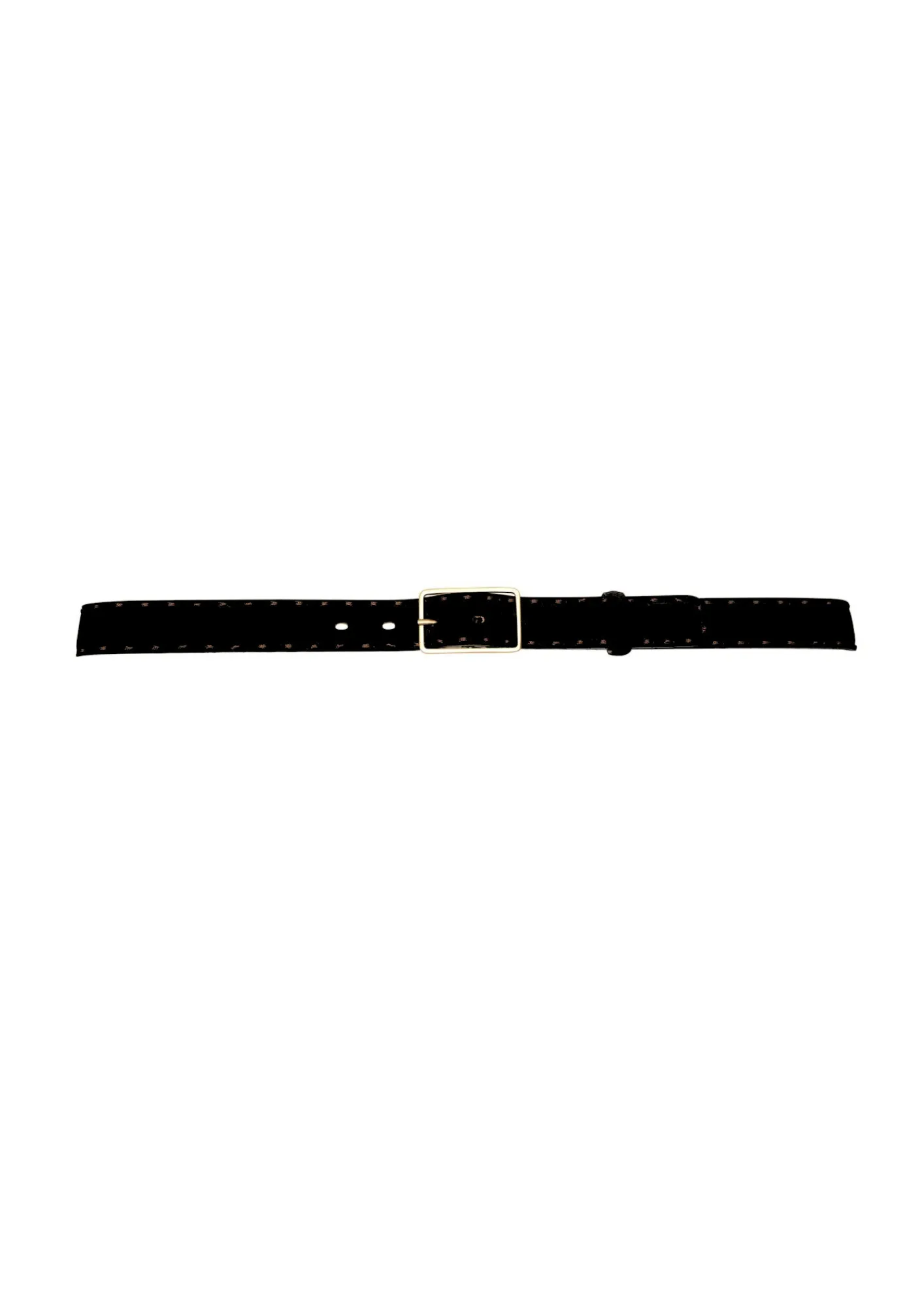 Maria Suede Belt Black
