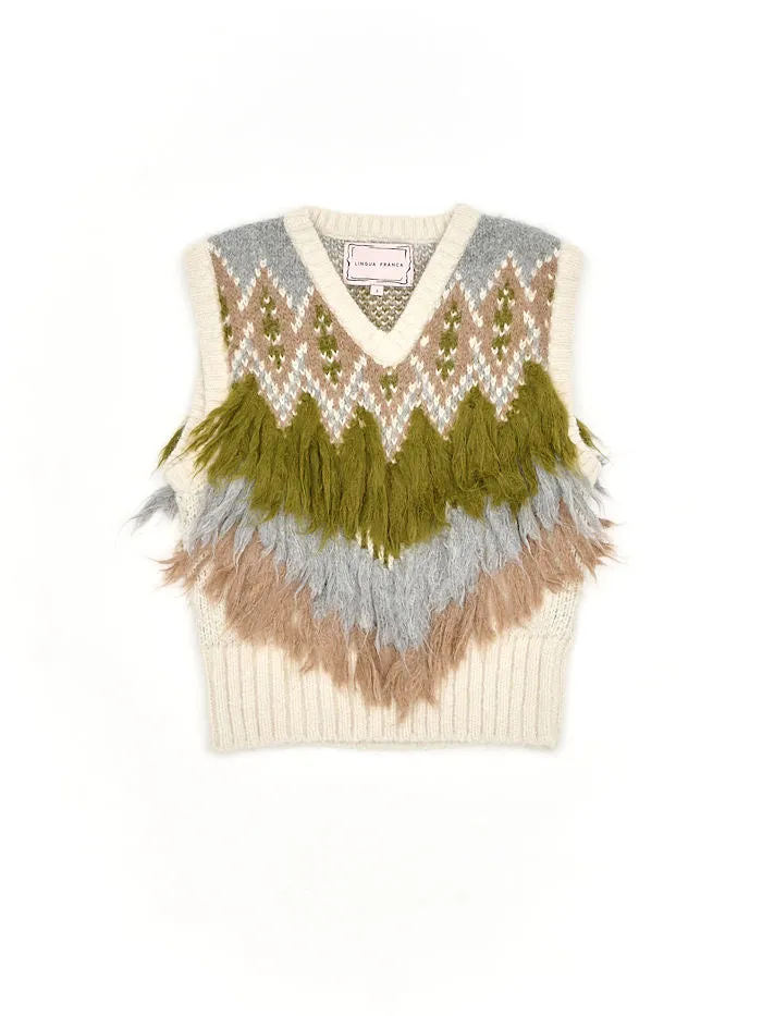 Mariel Fluffy Vest