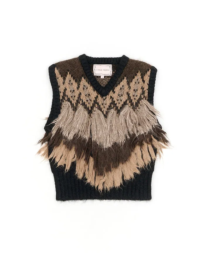 Mariel Fluffy Vest