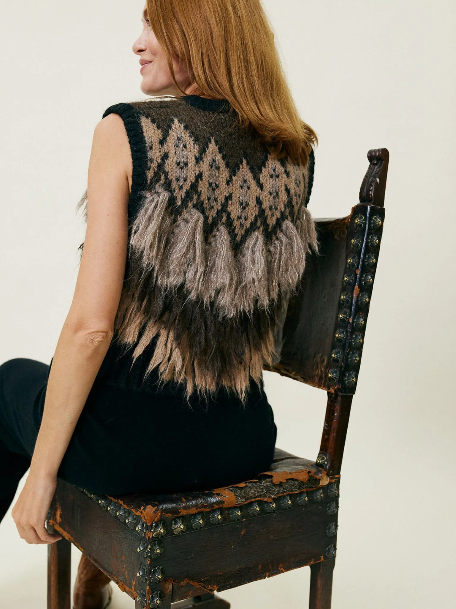Mariel Fluffy Vest