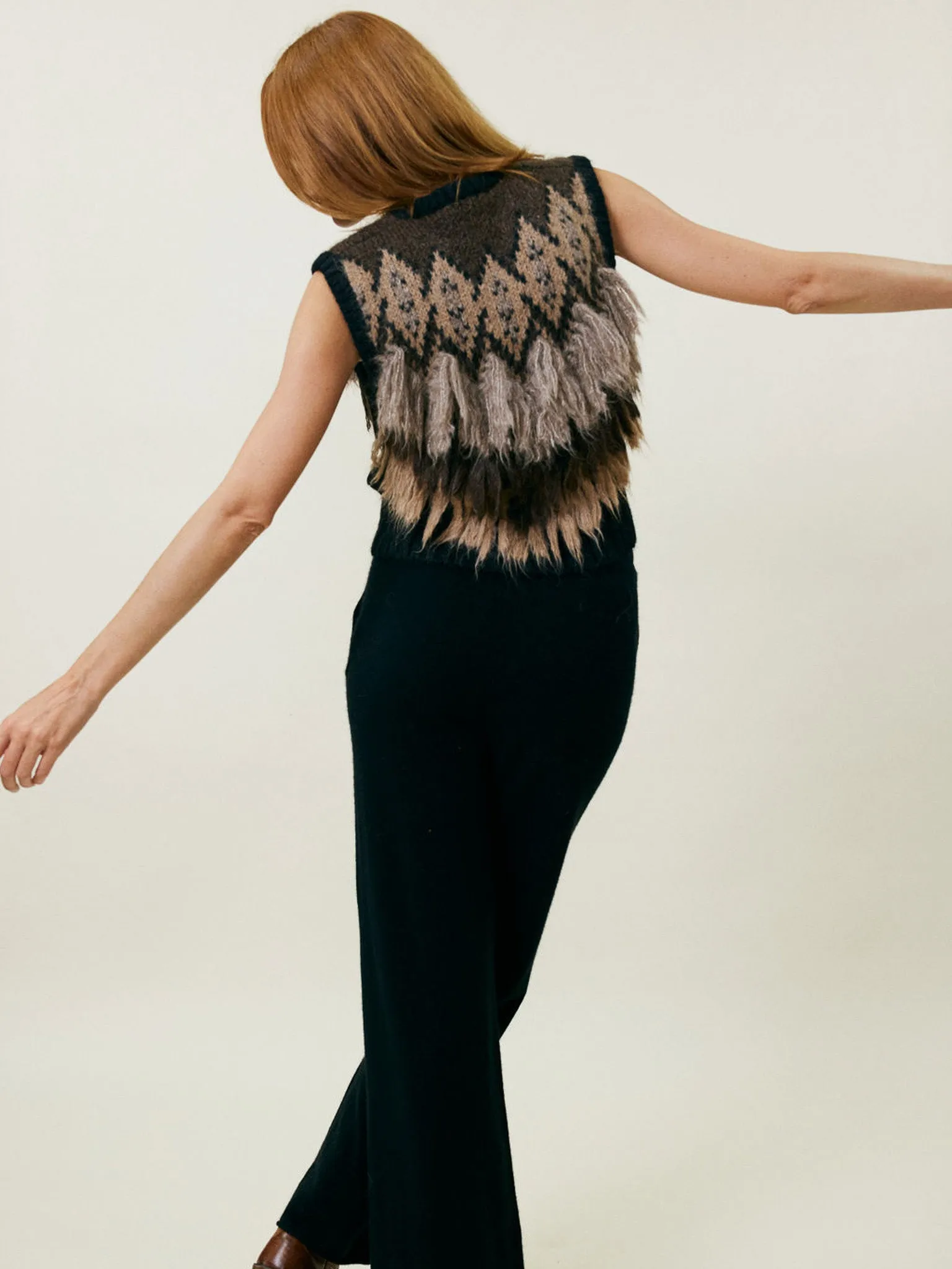 Mariel Fluffy Vest