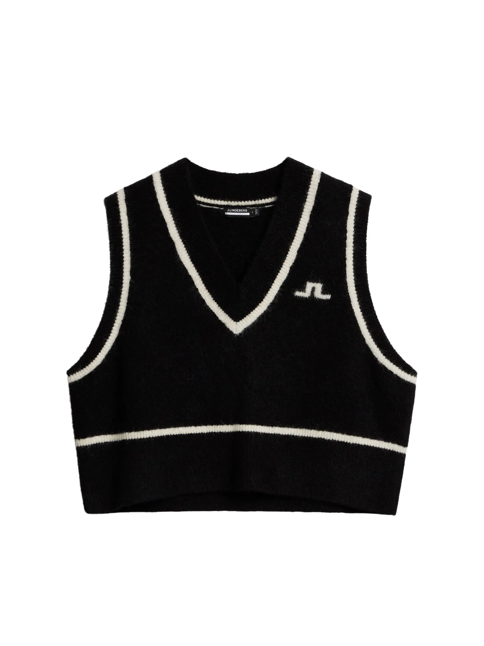 Marjorie Knitted Vest / Black