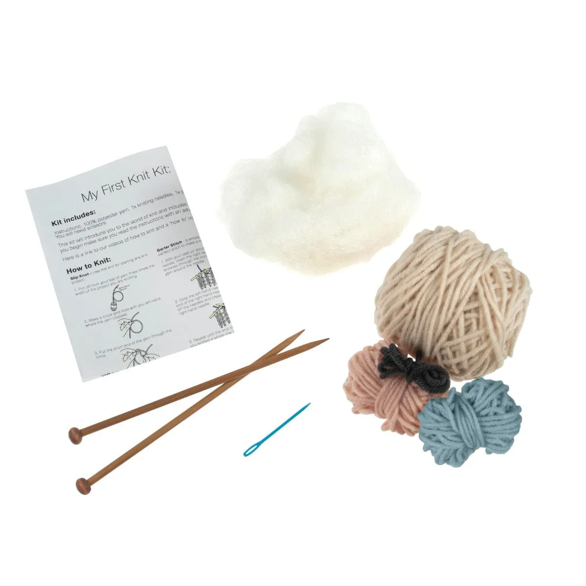 My First Knitting Kit Bunny