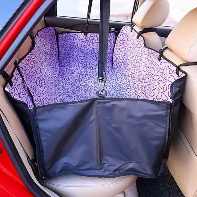 Pet carriers Oxford Fabric Paw pattern Car Pet Seat - Order Now