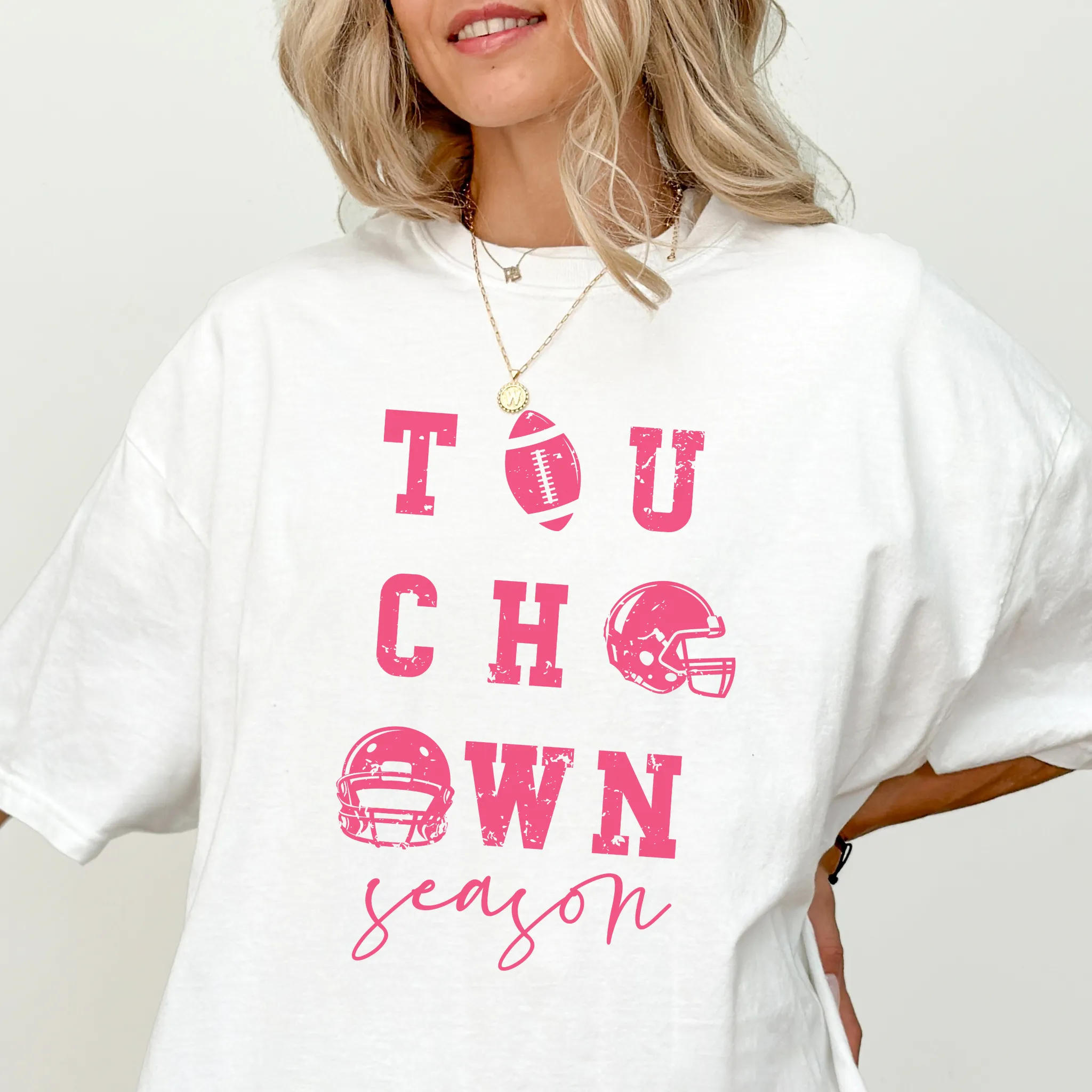 Pink Touchdown Season Shirt