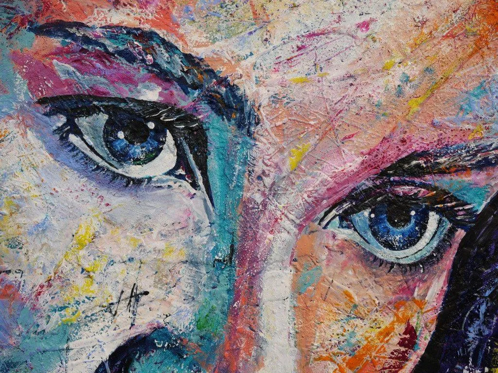 Princess Grace 190cm x 100cm Grace Kelly Painting (SOLD)