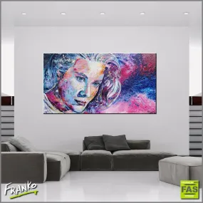 Princess Grace 190cm x 100cm Grace Kelly Painting (SOLD)